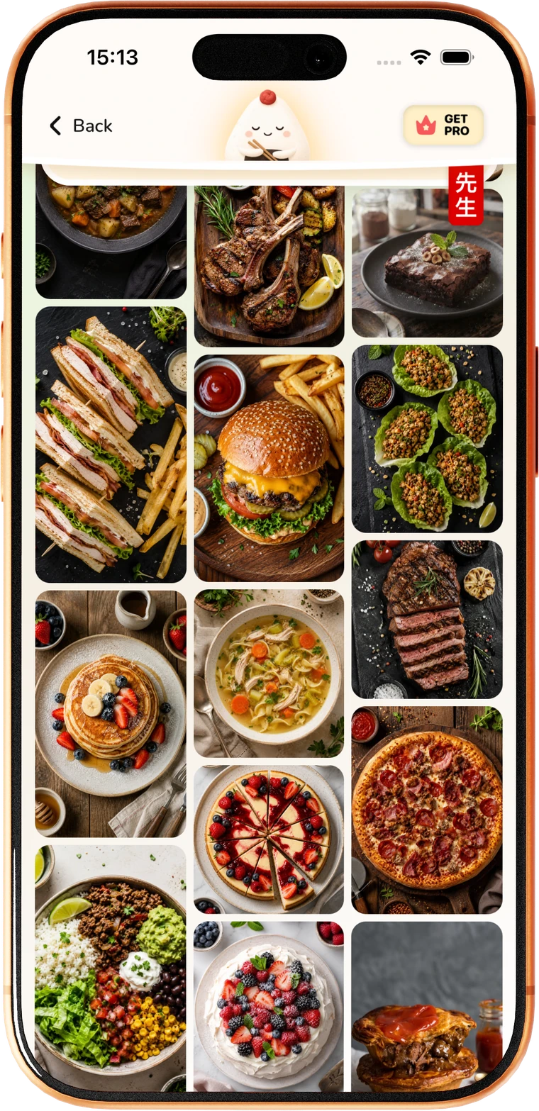Instant recipes